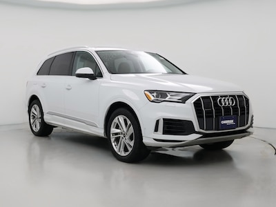 White 2022 Audi Q7 Premium Plus