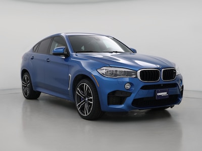 Blue 2016 BMW X6 M
