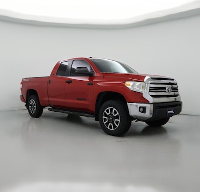 Red 2017 Toyota Tundra SR5