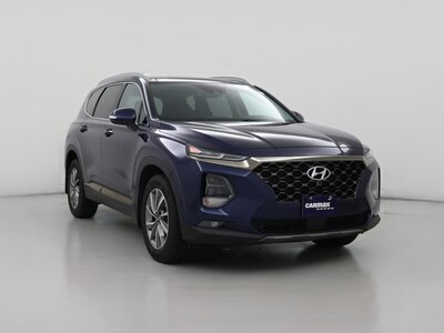 Blue 2020 Hyundai Santa Fe Limited