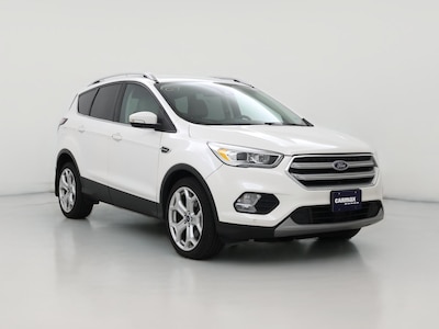 White 2017 Ford Escape Titanium