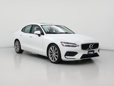 White 2021 Volvo S60 T6 Momentum