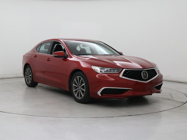 Red 2020 Acura TLX FWD with Technology Package Sedan Front-Wheel Drive Automatic