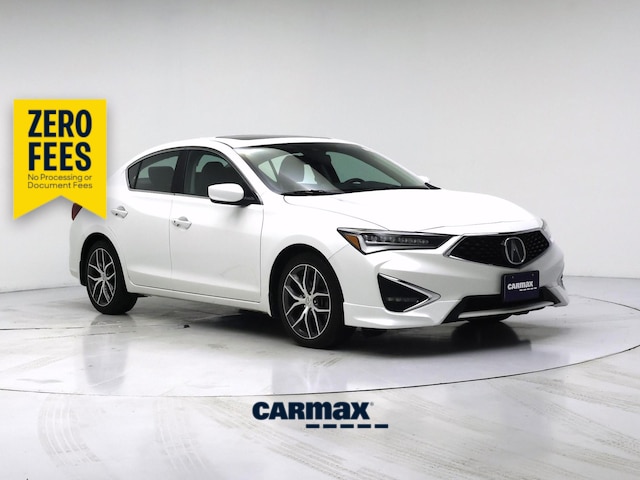 White 2019 Acura ILX Sedan Automatic