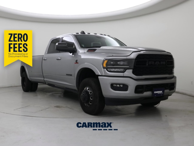 Silver 2022 RAM 3500 Pickup Truck Four-Wheel Drive Automatic