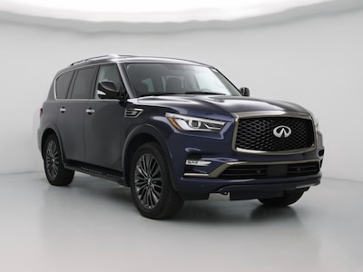 Blue 2022 Infiniti QX80 Luxe