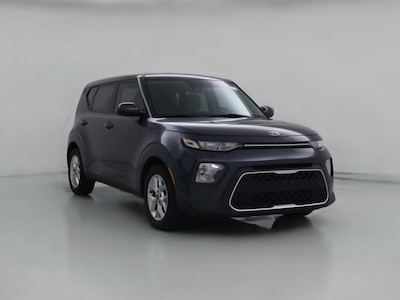Gray 2021 Kia Soul S