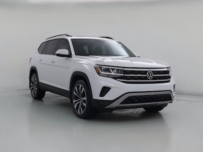 White 2022 Volkswagen Atlas SE w/Tech