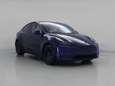 Blue 2023 Tesla Model Y Performance