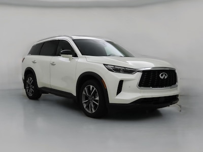 White 2024 Infiniti QX60 Luxe