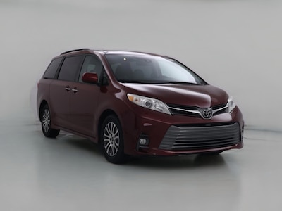 Red 2019 Toyota Sienna XLE