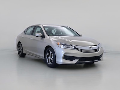 Tan 2017 Honda Accord LX