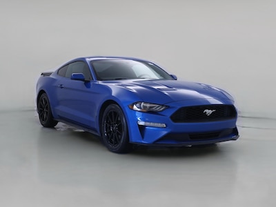 Blue 2019 Ford Mustang Ecoboost