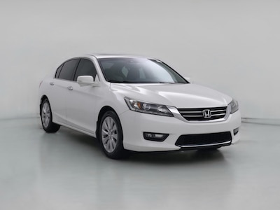 White 2014 Honda Accord EX-L