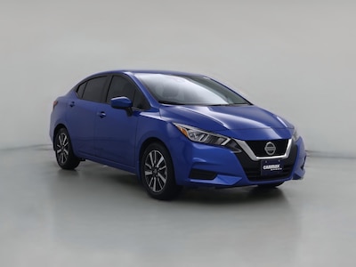 Blue 2022 Nissan Versa SV