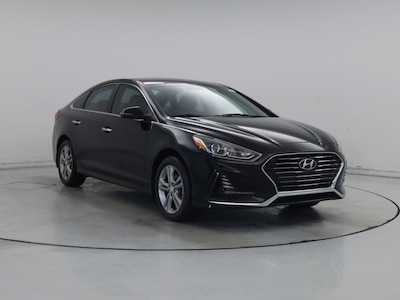 Black 2018 Hyundai Sonata SEL