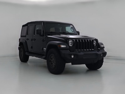 Black 2020 Jeep Wrangler Unlimited Sport