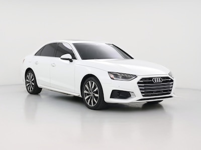 White 2020 Audi A4 Premium Plus