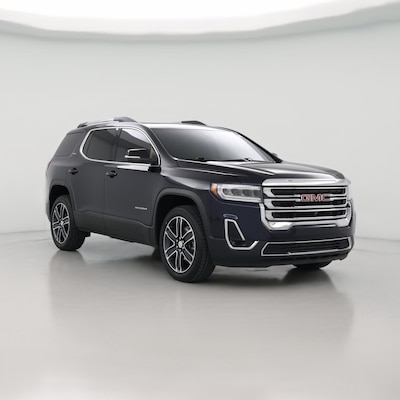 Blue 2022 GMC Acadia SLT