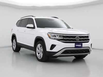 White 2021 Volkswagen Atlas SE w/Tech