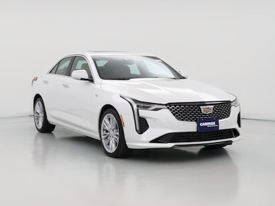 White 2022 Cadillac CT4 Premium Luxury