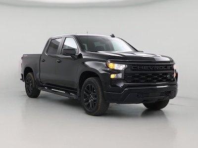 Black 2024 Chevrolet Silverado 1500 Custom