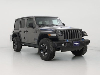 Gray 2023 Jeep Wrangler 4XE PHEV Unlimited Rubicon