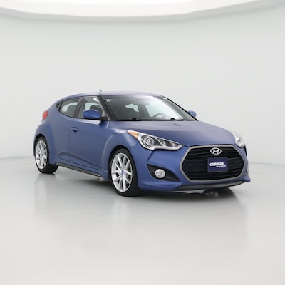 Blue 2016 Hyundai Veloster Turbo