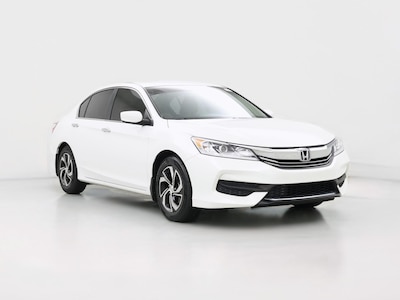 White 2016 Honda Accord LX