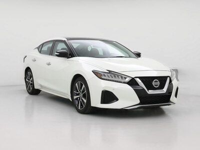 White 2019 Nissan Maxima SL