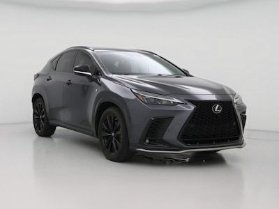 Gray 2022 Lexus NX 350 F-SPORT Handling