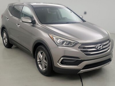 Gray 2017 Hyundai Santa Fe Sport