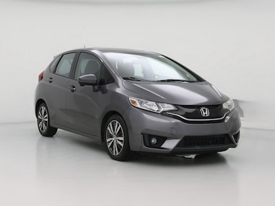 Gray 2015 Honda Fit EX