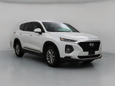 White 2020 Hyundai Santa Fe SE