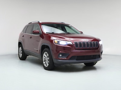 Red 2019 Jeep Cherokee Latitude Plus