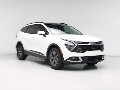 White 2025 Kia Sportage Hybrid SX Prestige