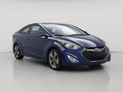 Blue 2014 Hyundai Elantra