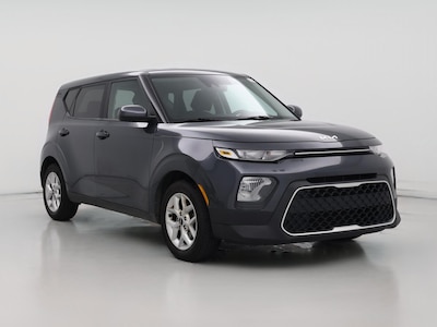 Gray 2022 Kia Soul LX