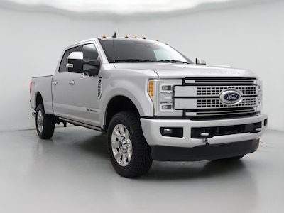 Silver 2019 Ford F350 Platinum