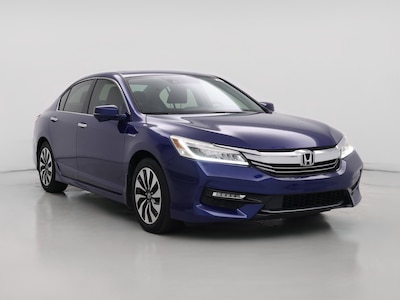 Blue 2017 Honda Accord Hybrid Touring