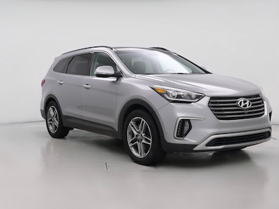 Silver 2017 Hyundai Santa Fe SE Ultimate