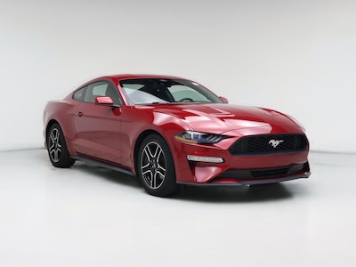 Red 2021 Ford Mustang Ecoboost