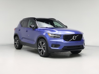 Blue 2021 Volvo XC40 T4 R-Design