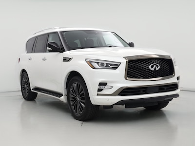 White 2021 Infiniti QX80 Premium Select