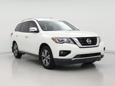 White 2018 Nissan Pathfinder SV