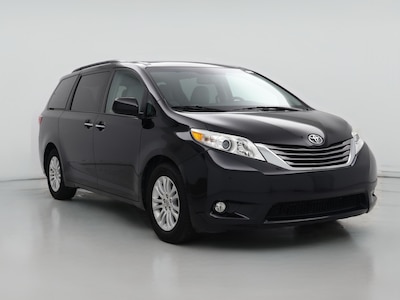 Black 2015 Toyota Sienna XLE