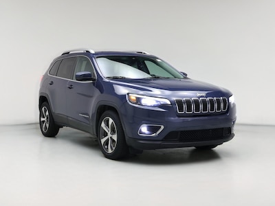 Blue 2020 Jeep Cherokee Limited