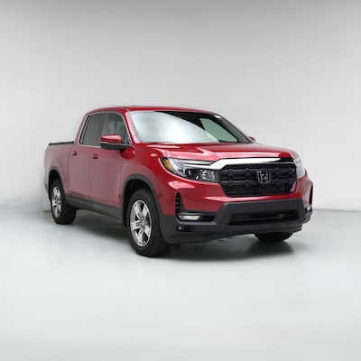 Red 2025 Honda Ridgeline RTL