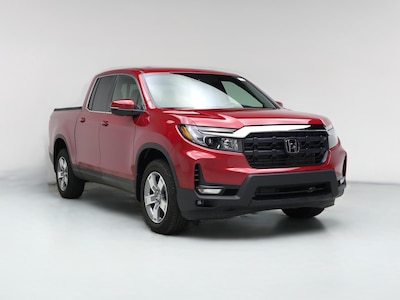 Red 2025 Honda Ridgeline RTL