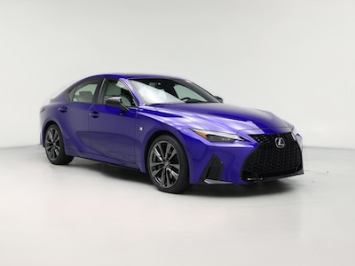 Blue 2025 Lexus IS 350 F-Sport